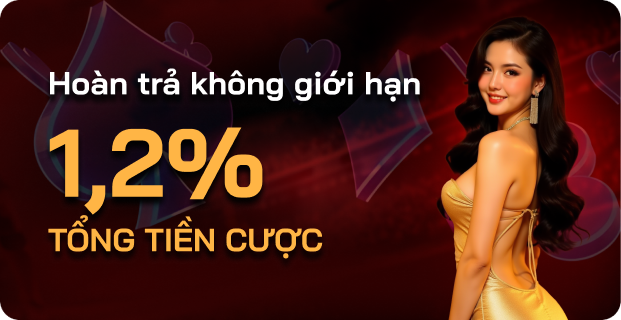 Hoàn trả không giới hạn 1,2%